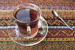 Der schwarze Tee - Symbol türkischer Geselligkeit